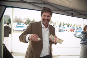 oysters and cash during a consumer experiment