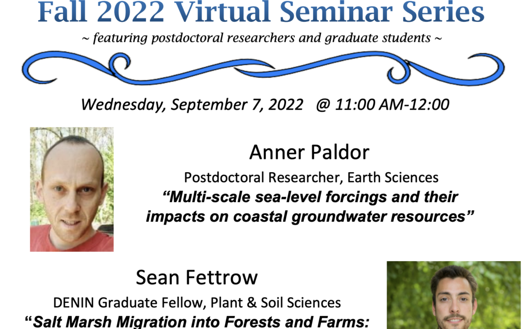 EPSCoR Project WICCED Fall 2022 Seminar Series
